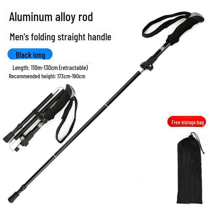 Teleskop-Falt-Trekkingstock aus Aluminiumlegierung