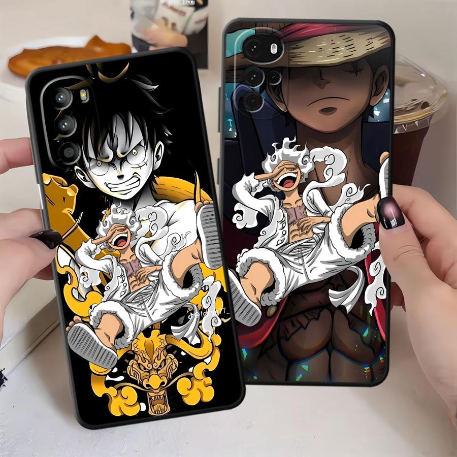 One Piece Luffy Phone Cover Case for Motorola Moto G51 G73 G32 G60s G52 Edge 20 Pro 30 Lite G50 G53 G30 G22 Edge40 G71