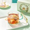 JING REPUBLIC Spring Flower Heat-Resistant Glass Cup