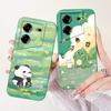 For Tecno Pova 5 Case Cute Cartoon Dinosaur Liquid Silicone Soft TPU Protective Back Cover For Tecno Pova 5 Pro Pova5 Case Funda