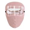 Winter Cycling Fleece Face Guard with Goggles Men Women Cold Weather Outdoor Clear Vision Windproof Antifog Goggle Thermal Full Face Guard