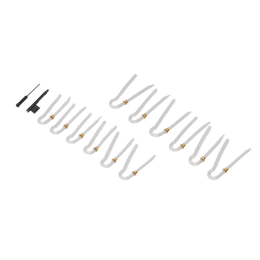 Hearing Amplifier BTE Tube Cleaning Brush Professional Preformed Hearing Amplifier Tube with Metal Lock