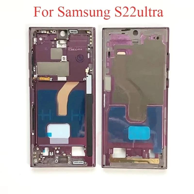 Per Samsung Galaxy S22 Ultra Telaio Centrale Cornice Staffa Display LCD Sostituzione Ricondizionata