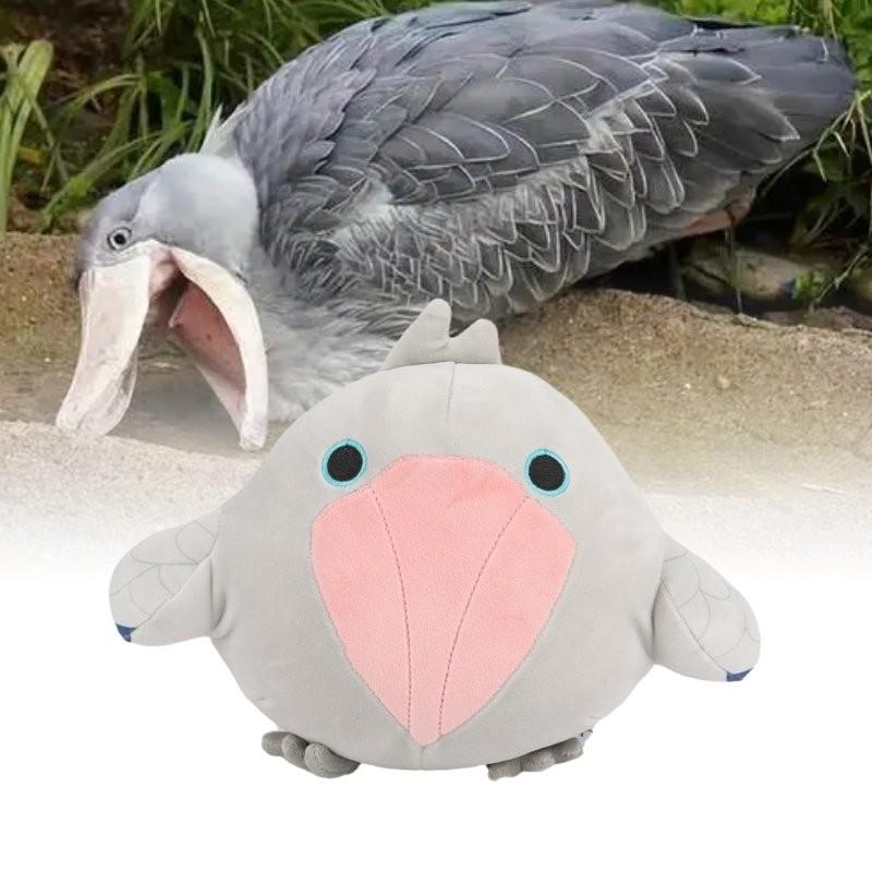 Headed Stork Whale Plush Toy Room Decoration Children Festivals Gift Pp Cotton