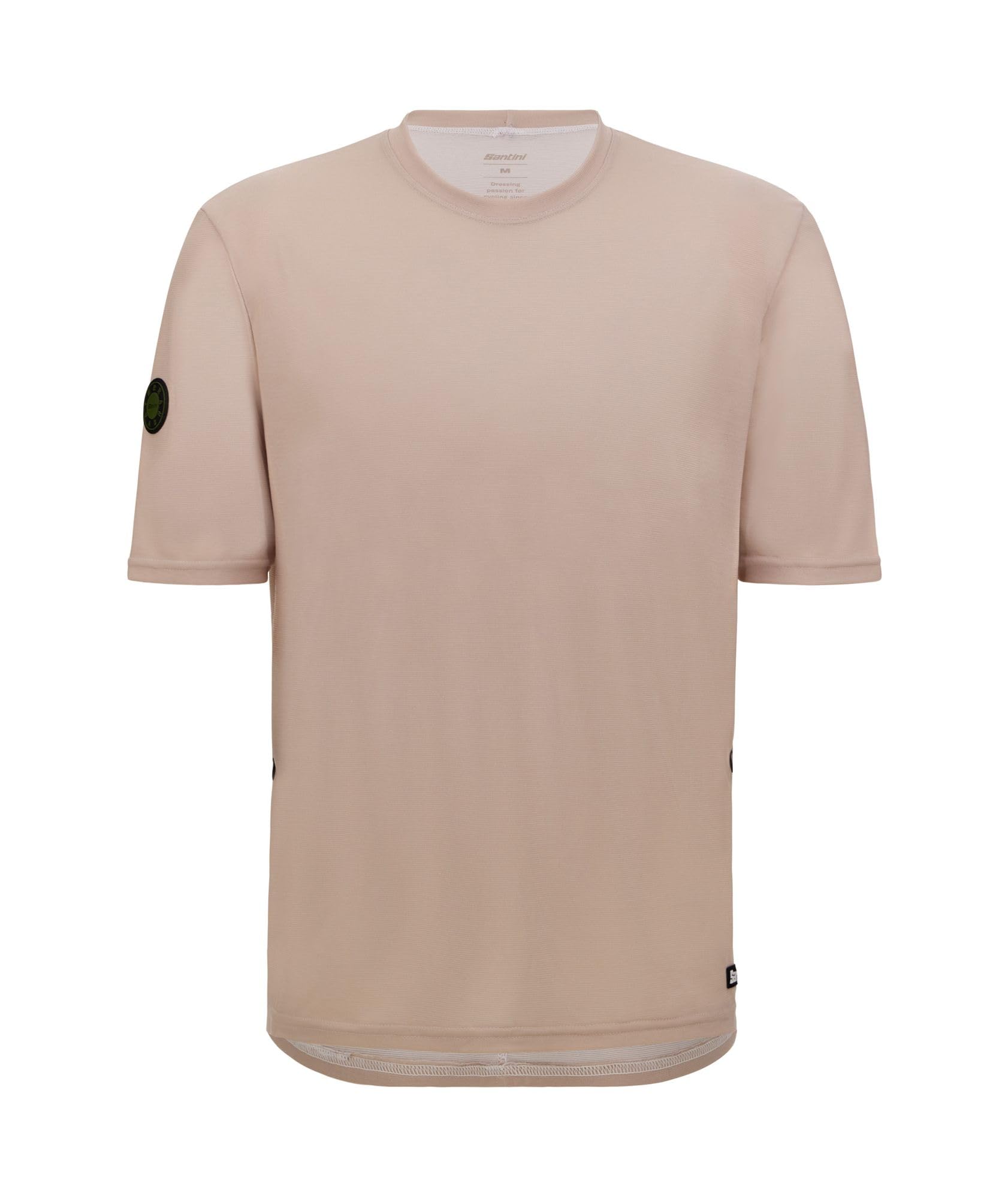 

Santini Tech for Men Slim Fit Recycled Material Quick Drying Back Pocket Beige 5S499GLLDELTALINE T-Shirt [DELTA LINE] (XL Size) [Authentic] бежевий
