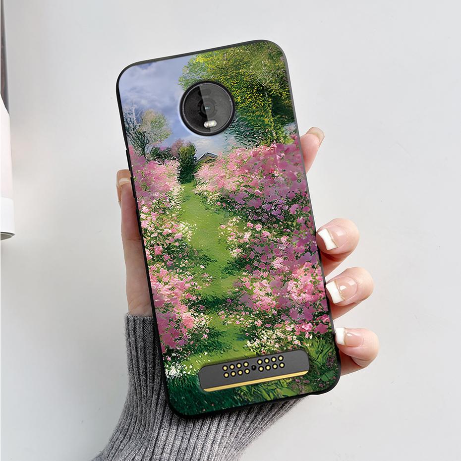 For Motorola Moto Z4 Z3 Play Case Cute Cartoon Soft Silicone TPU Cover Phone Case For Moto Z3 Z4 Play MotoZ4 Z4Play Z3Play Funda