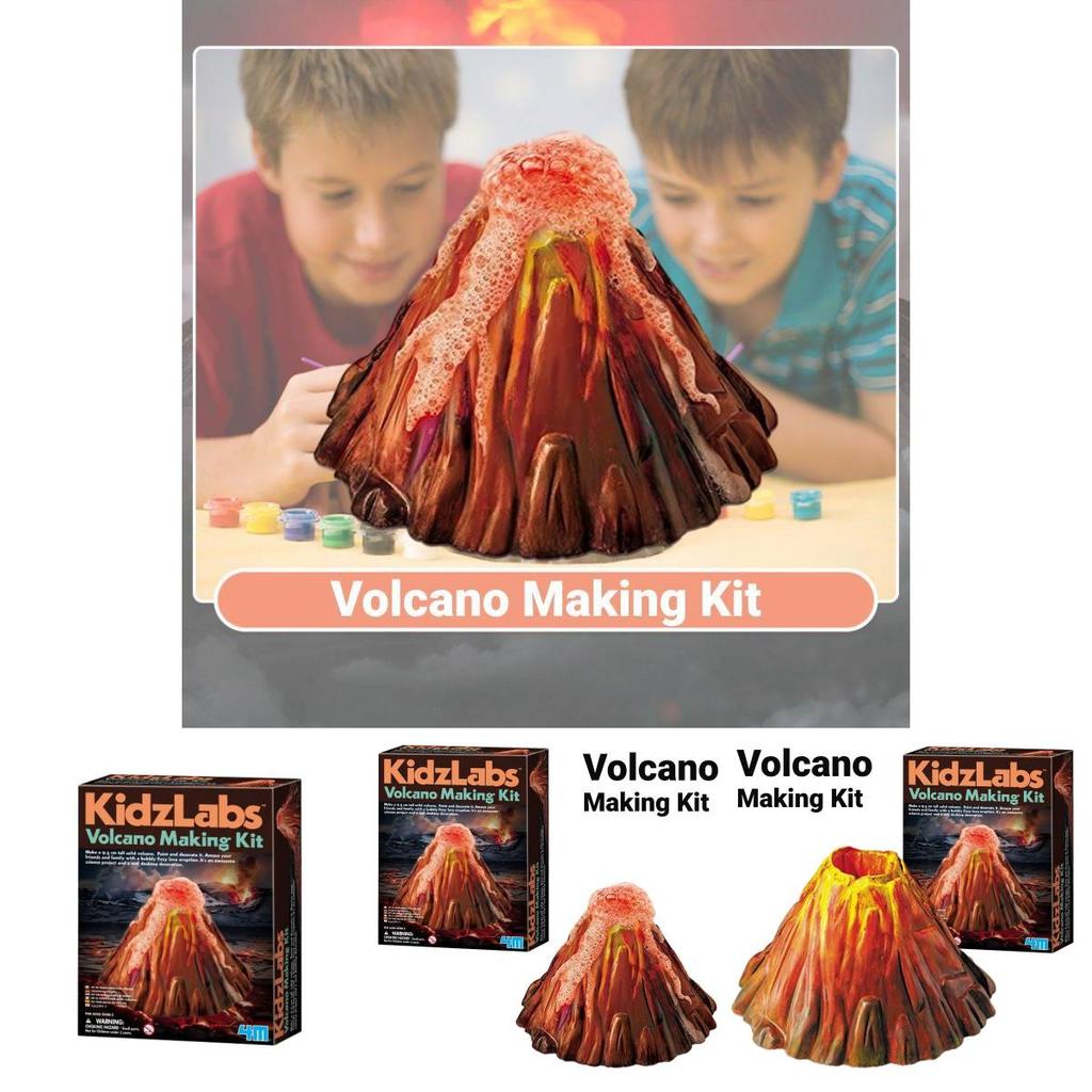 Children's Volcano Eruption Experiment Set Fun And Educational Diy Toy For Elementary School Students