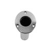 Marine Heavy Duty Stainless Steel Boat Cast Fishing Rod Holder Oval 15°/30°/90° with PVC Inner Boat Hardware