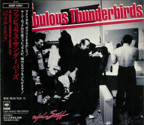 

CD FABULOUS THUNDERBIRDS - Powerful Stuff 25DP5407 CBS SONY 1989 Japan Rock Used