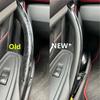 2 Colors 4PCS Interior Door Handle ABS Trim Protective Cover For BMW 3 4 Series M3 M4 F30 F80 F31 F32 F33 F34 F36 F82 2012-2018