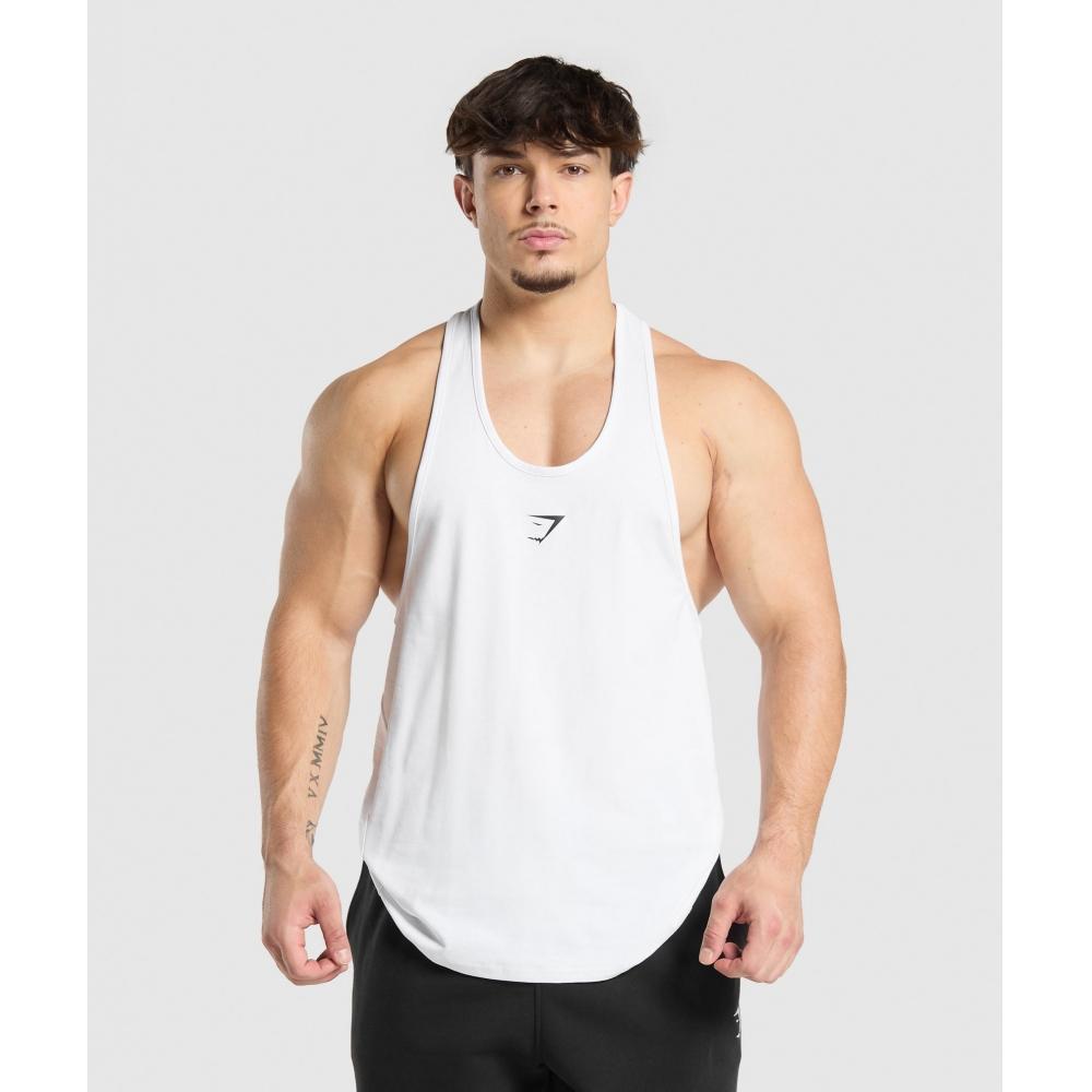 

Gymshark Critical Stringer White A1a2p Wb57 XS