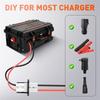 A25F-SB50 for Anderson Connector 8AWG 50A Battery Cable O Ring Terminal 12V-72V Wire Harness Plug Kit