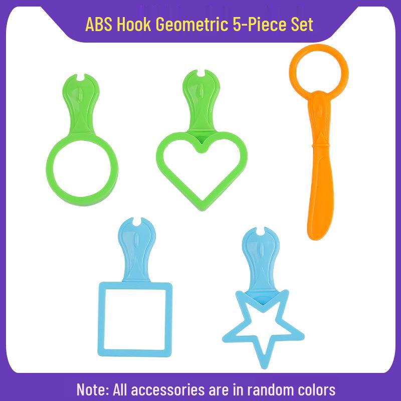 Handmade Colored Playdough Set for Kids with Molds and DIY Tools
