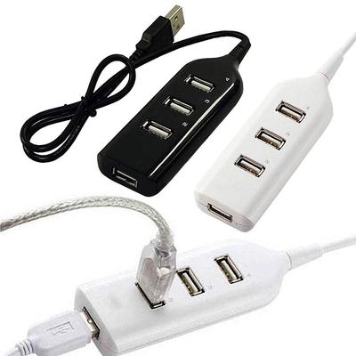 Professional Mini High Speed Multi Splitter Adapter 4 Ports Laptop PC USB 2.0 Hub