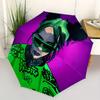 1pc Billie Eilish Automatic Umbrella - 8-Rib Foldable Design, Outdoor Adventures, Durable Canopy Material Yy250827129
