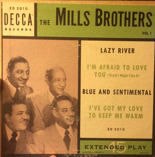 

7inch Record MILLS BROTHERS - The Mills Brothers - Vol. 1 ED2010 Decca 1953 US Pop Used