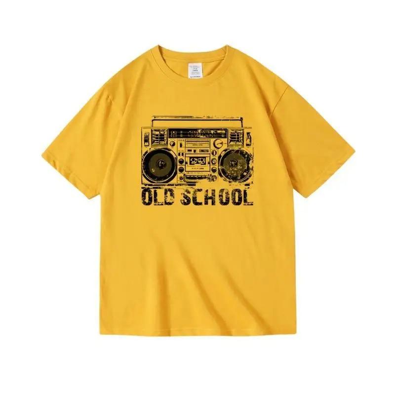 Wu-Tang Clan "Klasické W Logo" Vintage Prané Hip-Hop Oversized Tričko s Krátkým Rukávem