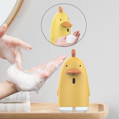 Automatic Foam Soap Dispenser 2 Adjustable 350ml Auto Induction Touchless Cute Portable Children Fun