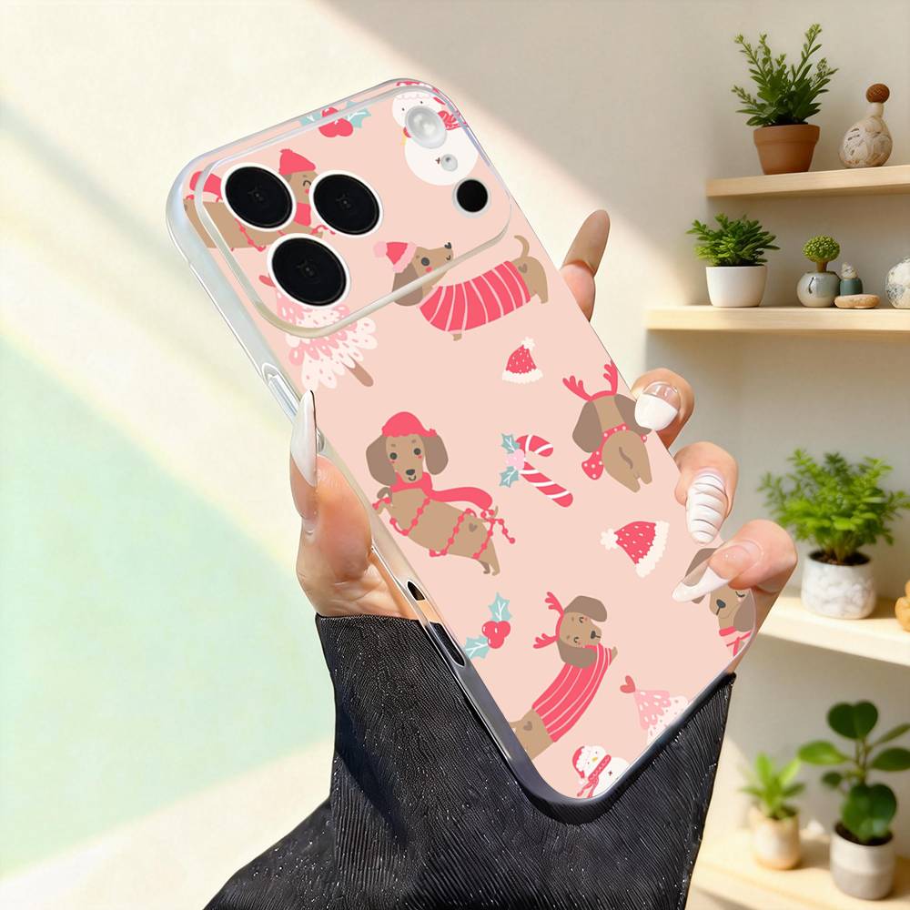 Cute Dachshund Funny For iPhone 11,12,13,14,15,16,17,Pro,Max,Plus,Mini,SE4,E Phone Case Magnetic For Magsafe Wireless