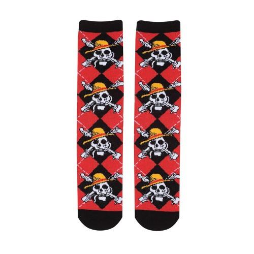 One Piece Unisex Adult Skull Logo Socks