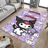 Kuromi'S Cute Adventure Carpet For Playroom Bedroom Living Room Sofa Home Decorkids Game Area Rug Nonslip Floor Mat
