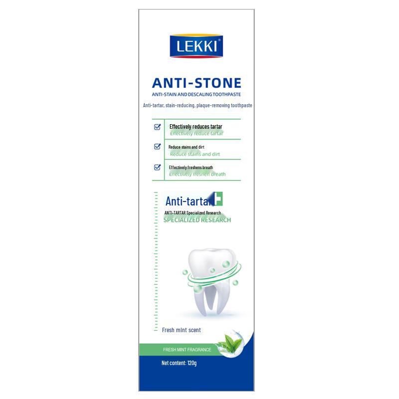 LEKKI Tartar Removal & Whitening Toothpaste