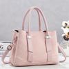 Large Faux Leather Tote Bag for Women Work Shoulder Purse PU Leather Tote Zipper Business Briefcase Organized Pockets Office Shopping Travel Handbag