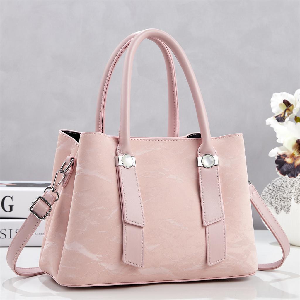Large Faux Leather Tote Bag for Women Work Shoulder Purse PU Leather Tote Zipper Business Briefcase Organized Pockets Office Shopping Travel Handbag