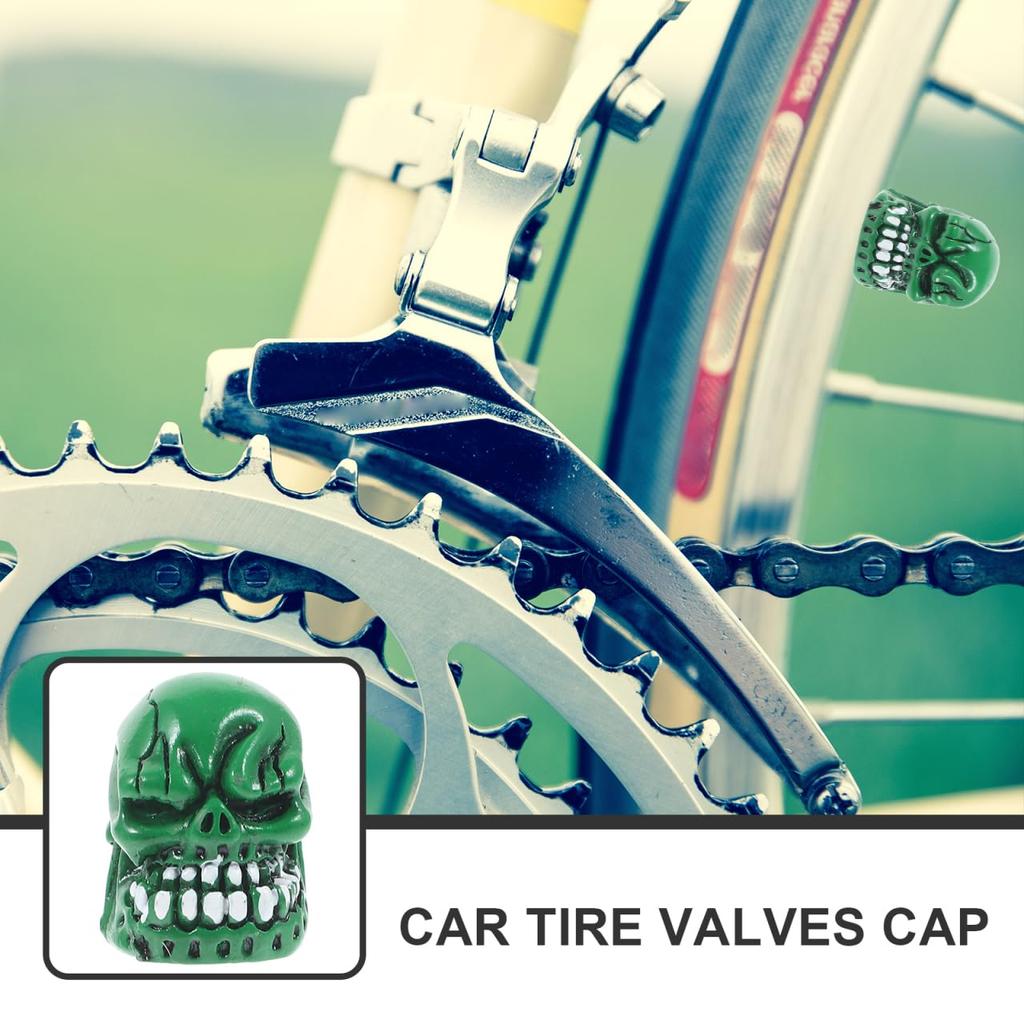 KALLORY 4 st Ventilkåpor Däck Biltillbehör Universella Däckventilhattar Nyhetsventilhattar