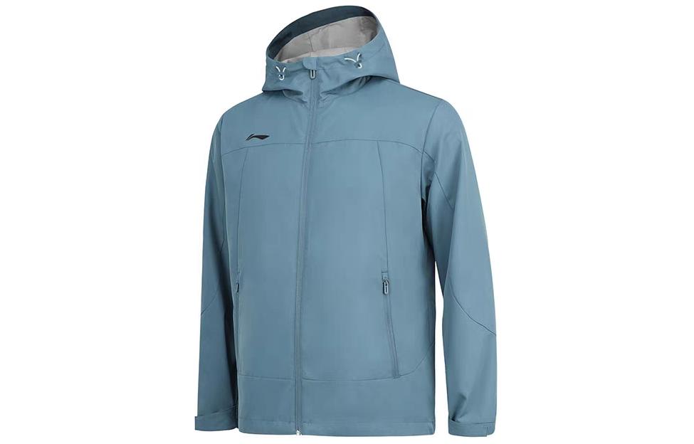 Li Ning Trench Coat Unisex Indigo AFDSC15-4 XL