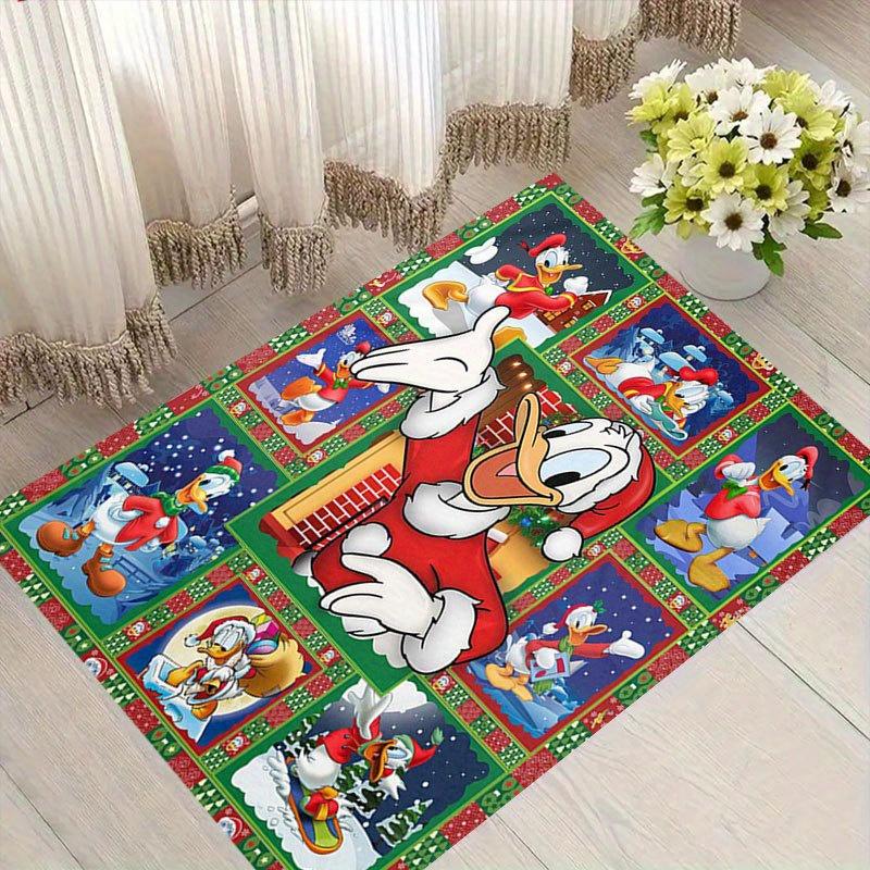

1 шт. Ковер с рисунком персонажей мультфильмов Disney, ковер для зоны, нескользящий ковер, коврик для пола, стирающийся вручную, подходит для гостиной, спальни, домашнего декора 60cm by 90cm