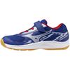 Table Tennis Shoes Cross Match Smash Unisex cm 2E Blue x White x Red [Mizuno] Jr. 18.0