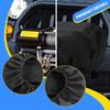 Car Winch Cover 900D Oxford Cloth Dustproof for Electric Winches Sunproof Indoor Outdoor