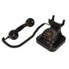 Vintage Landline Phone Old Fashioned Disc Button Retro Corded Telephone for Home Office Decor
