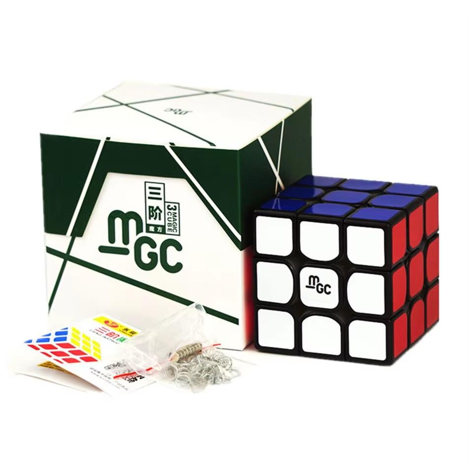 

Yj MGC 3x3x3 Magic Cube Magnetic 3x3 Speed Cubes Black Core Puzzle Toys Gift for Kids Adults Professional Cube Game чёрный