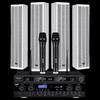 SAST Professional Conference Audio System with Passive Column Speakers & Wireless Mics (CN Version)