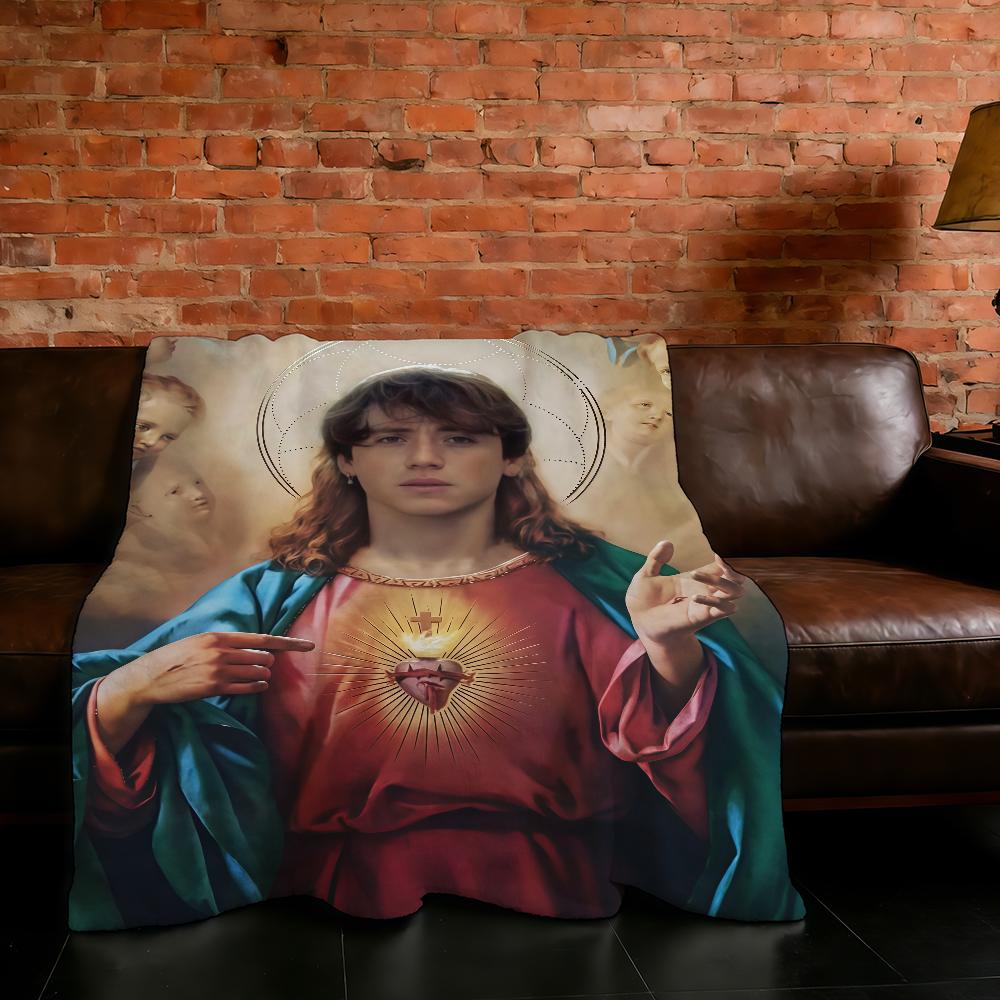 Blanket Super Paulo Londra Warm Comfortable Rapper VERSUS Plush Throw Blanket Child Home Sofa Bedroom Gift 75X95CM