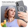 Frosted Semi Clear Magnetic Phone Case for TECNO SPARK Go 2 Soft TPU Cover