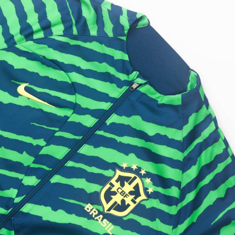 Nike Academy Pro Brazil World Cup Full-Zip Knit Soccer Track Jacket Men Tops Obsidian DR9018-490