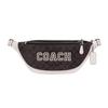COACH Warren Cow Leather Sling Bag, Fanny Pack Large Men's Mahogany & Chalk White CB912-QBUOT