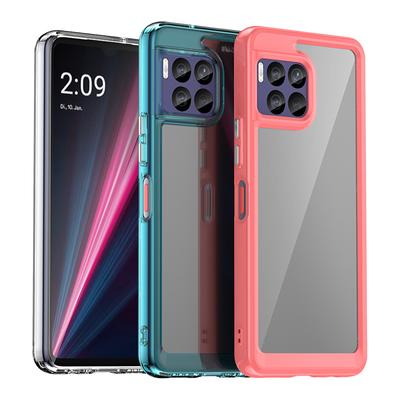Transparent Colorful TPU Case for T-Mobile Revvl 7 Pro Protective Cover Clear Shell Fundas Coque Capa