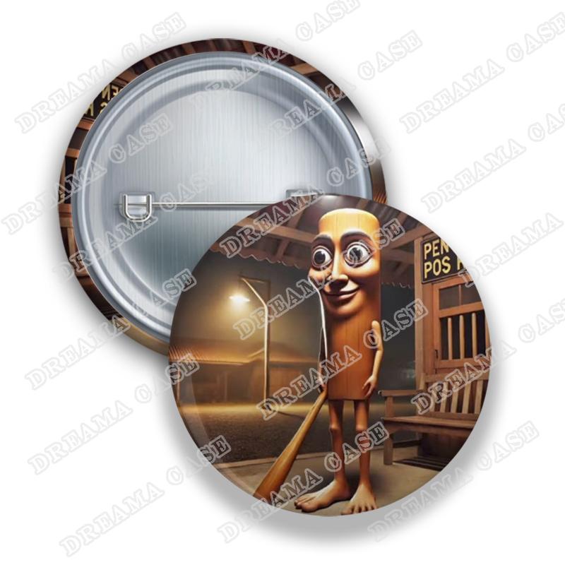 

Горячие итальянские значки Brainrot Ai Animals Meme для аксессуаров Tralalero Tralala Tung Sahur Button Brooch Pins Fans Friends Gifts