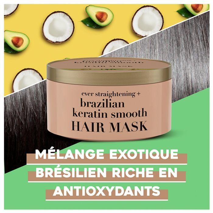 Ogx Glättende Haarmaske mit Keratin 60 Sekunden 300 ml