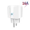 Aubess Smart Socket EU 16A/20A AC100-240V Wifi Smart Plug Power Outlet, Alexa Google Home Voice Control, For Tuya Smart Life APP