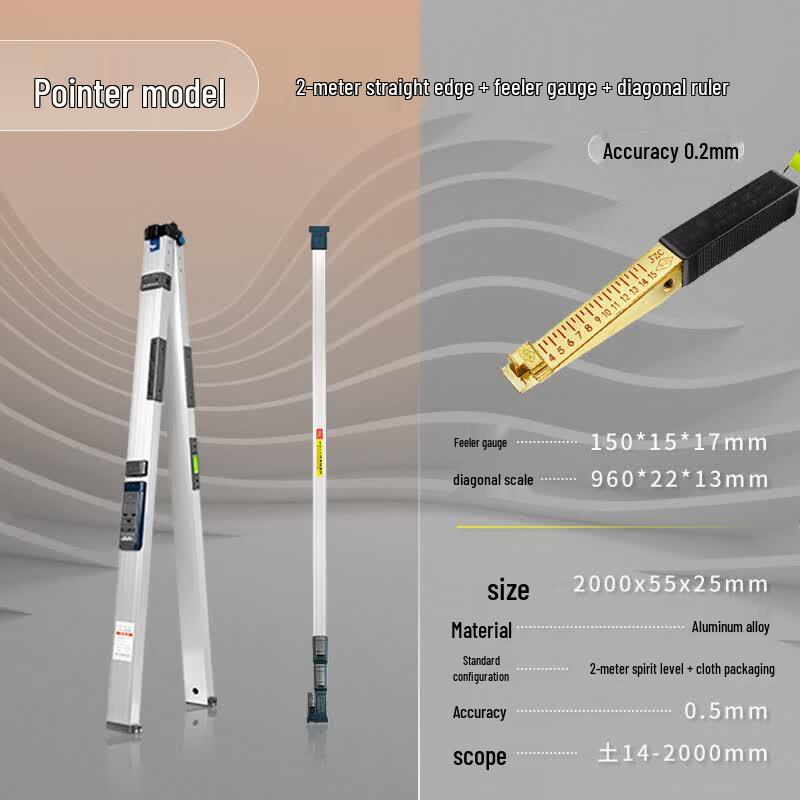 Folding Aluminum Alloy Spirit Level Ruler