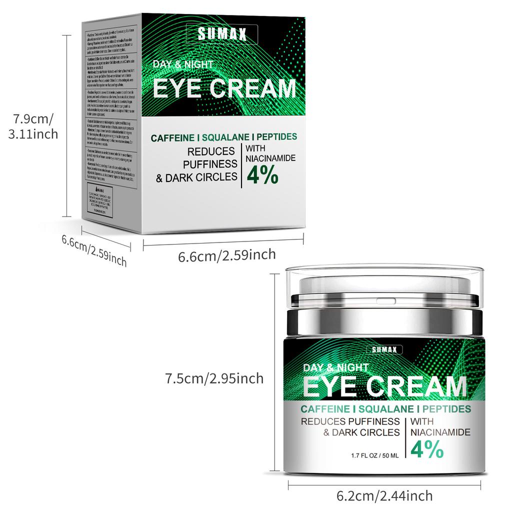 Pressed Eye Cream 50ml Mooth Delicate Radiant and Translucent Rapid Absorption of Skin Retinol Anti Aging Serum