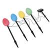 Colorful Egg Solar Light Cracked Eggs Ground Stake Decorative Light for Outdoor Garden Courtyard