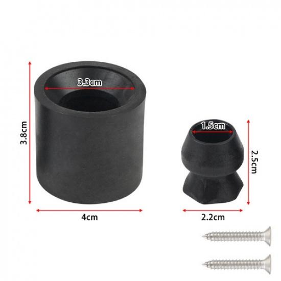 Car Trailer Door Holder Kit Window Bumper Replacement Fits for Most RV Trailer