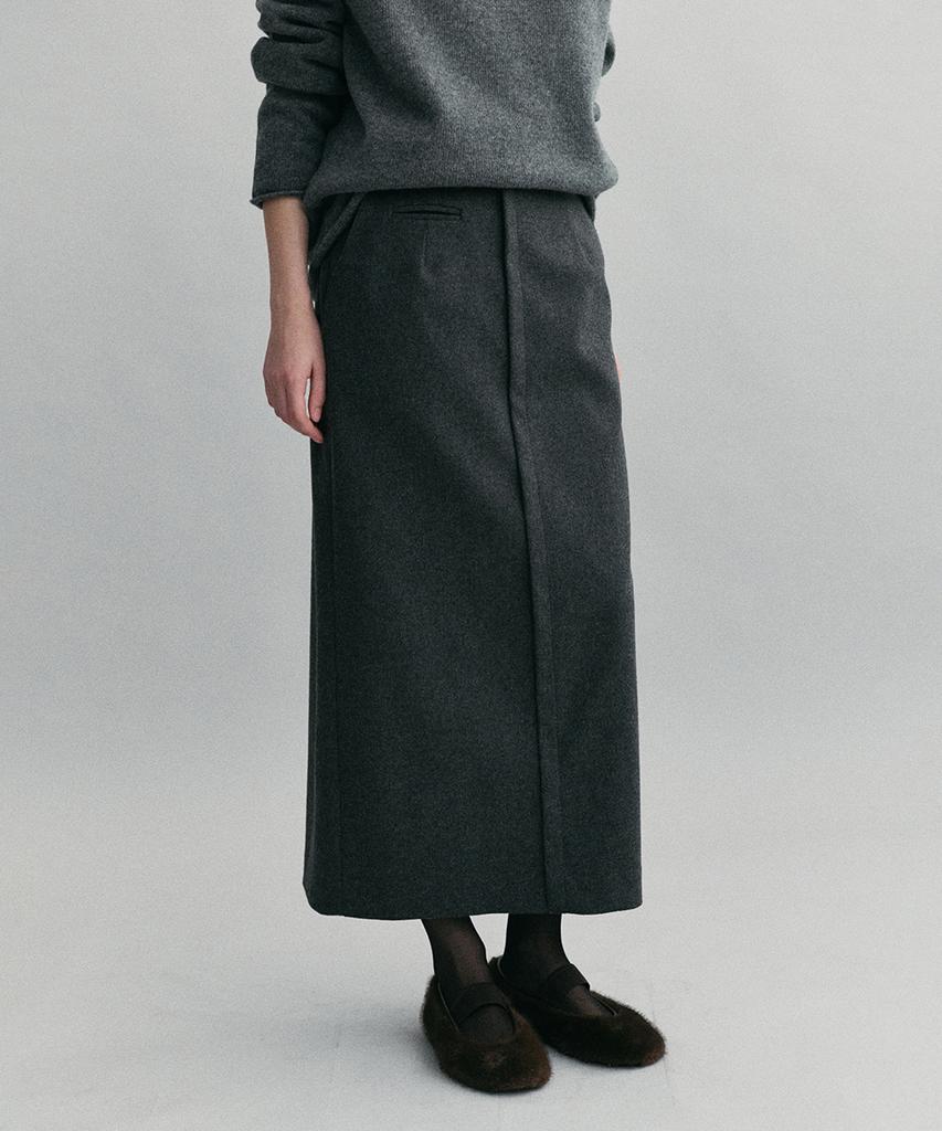Aubeuawo Lip Pencil Skirt Winter Ver. (Grey)