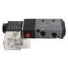 2 Position 5 Way Solenoid Valve Pneumatic Reversing Switch Control Valves G1 4in IntakeAC 110V+  15percent